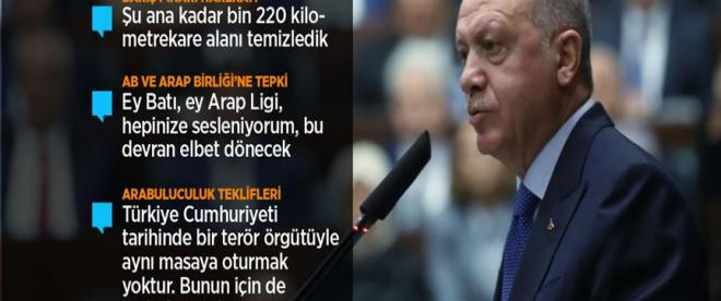 &quot;Teröristler güvenli bölgeden çıktığında harekat sona erer&quot;