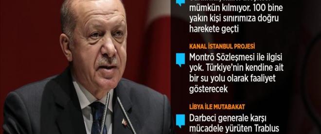 Erdoğan: Meclis açılır açılmaz Libya tezkeresini sunacağız