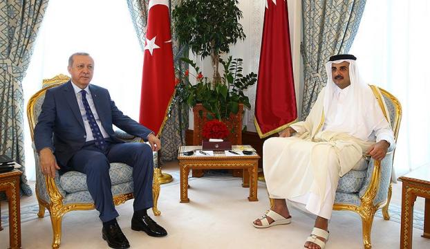Cumhurbaşkanı Erdoğan, Katarda