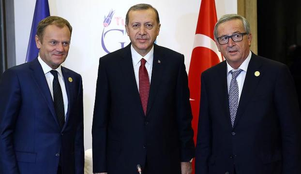 Erdoğan, Juncker ve Tuskla görüşecek