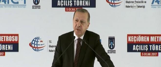 Cumhurbaşkanı Erdoğan: Türkiyenin güvenliği Halepte başlar