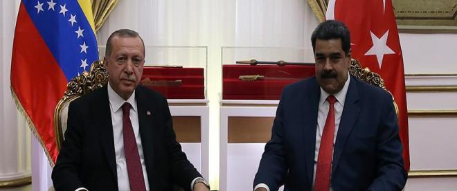 Cumhurbaşkanı Erdoğandan Maduroya destek