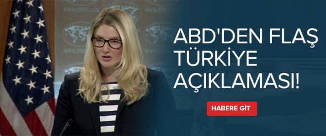 ABD: Türkiye ile anlaştık