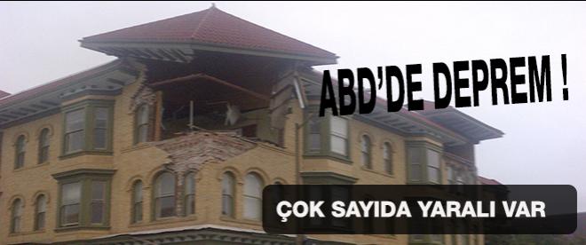 ABDde deprem: 3ü ağır, 87 yaralı