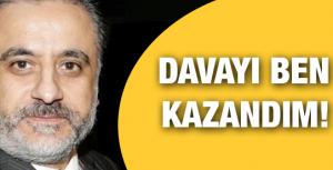 Davayı Tatlıses değil ben kazandım