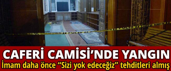 Esenyurtta Caferi Camisinde yangın