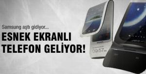 Samsungdan esnek ekranlı telefon geliyor