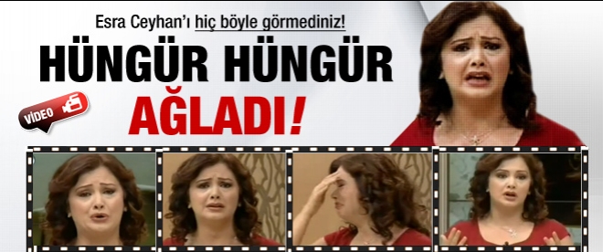 Esra Ceyhan'ı hiç böyle görmediniz