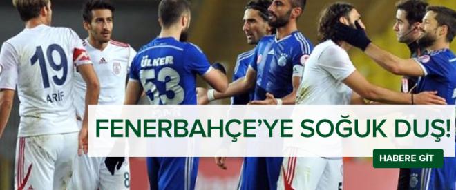 Fenerbahçeye soğuk duş!