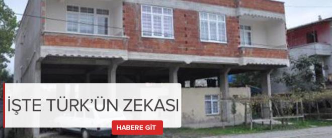 Ev üzerine apartman diktiler