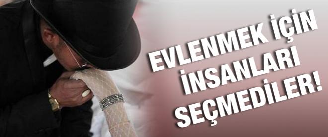 Evlenmek için insanları seçmediler