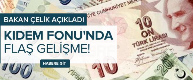 Kıdem fonunda flaş gelişme!