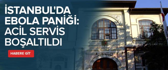 Haydarpaşada &quot;ebola&quot; Karantinası