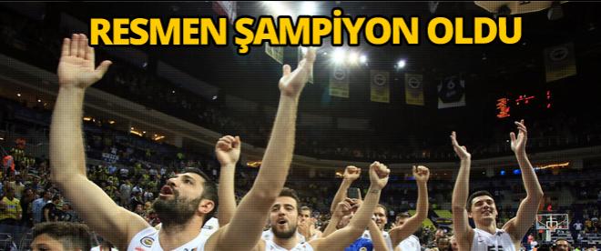 Fenerbahçe şampiyon oldu