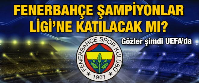 Fenerbahçe Avrupaya gidebilecek mi?