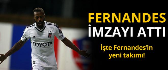 Fernandes imzayı attı