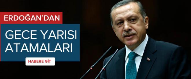 Erdoğan 14 üniversiteye rektör atadı