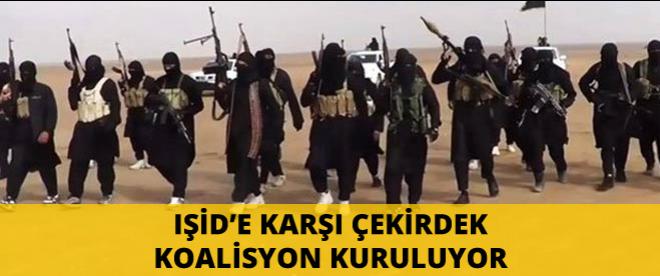 IŞİDe karşı çekirdek koalisyon kuruluyor