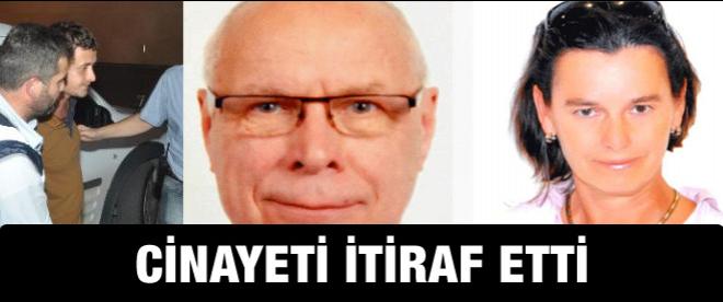 Cinayeti itiraf etti