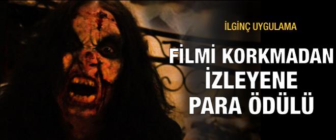 Filmi korkmadan izleyene para ödülü