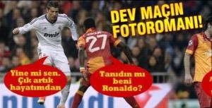 Real Madrid - Galatasaray maçının fotoromanı