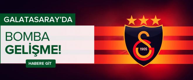 Galatasarayda bomba gelişme!