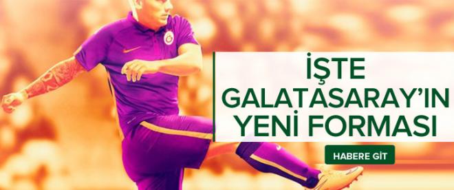 İşte Galatasarayın yeni forması