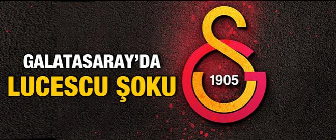 Galatasarayda Lucescu şoku!