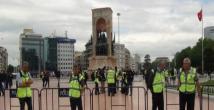 Gezi olaylarının yıldönümünde Taksim'de yoğun güvenlik önlemleri