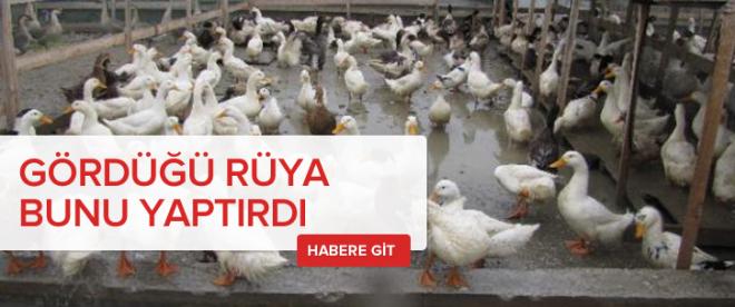 Gördüğü rüya bunu yaptırdı