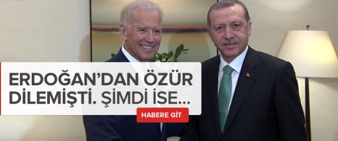 Joe Biden özürden sonra Türkiyeye geliyor