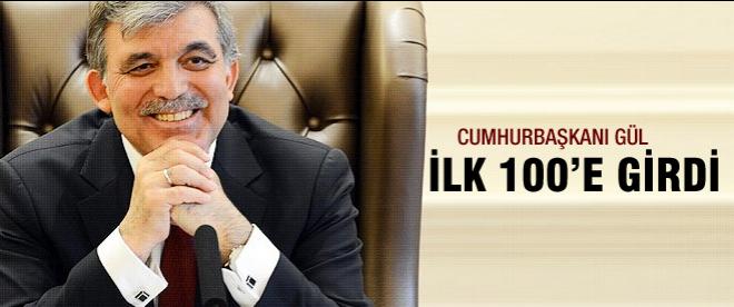 Gül ilk 100'e girdi