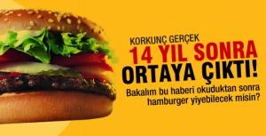 Hamburger hakkındaki korkunç gerçek