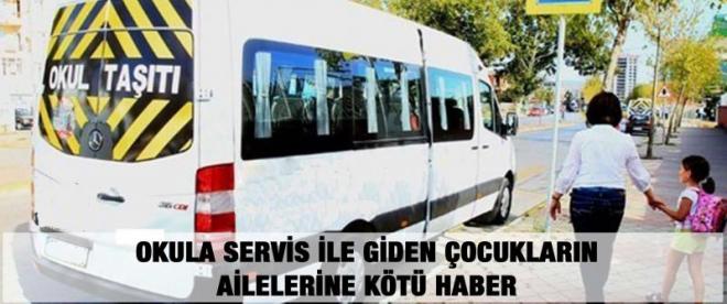 Okula giden çocukların ailelerine kötü haber