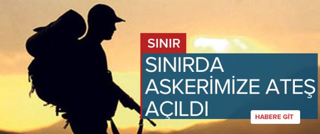 Sınırda kaçakçılara ateş açıldı