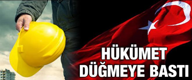 Hükümet, taşeron yasağı için düğmeye bastı