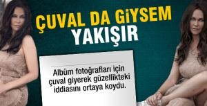 Hülya Avşar çuval giydi