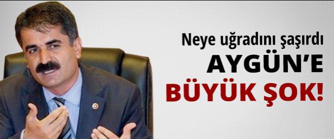 Hüseyin Aygüne haciz şoku