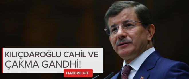 Davutoğlu:&quot;Cahillerle konuşmak zor oluyor&quot;