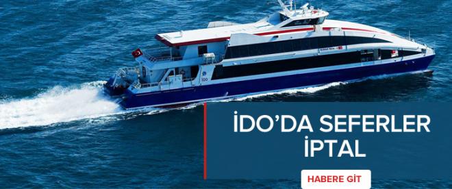 İDOda seferler iptal