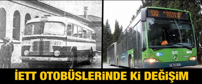 İETT otobüslerinde ki değişim