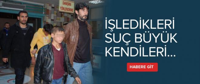 İşledikleri suç kendilerinden büyük