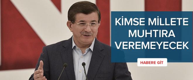 Ahmet Davutoğlu Afyonda konuşuyor