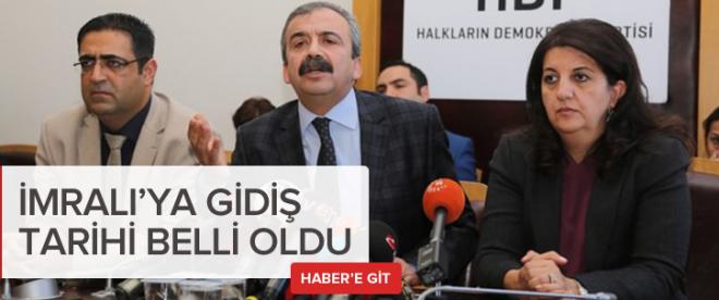 HDPnin İmralı ziyaretinin tarihi belli oldu