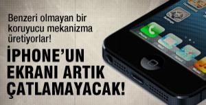 iPhoneun camı artık çatlamayacak