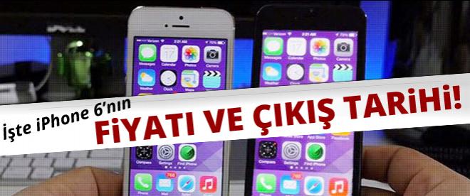 iPhone 6nın fiyatı ve çıkış tarihi belirlendi