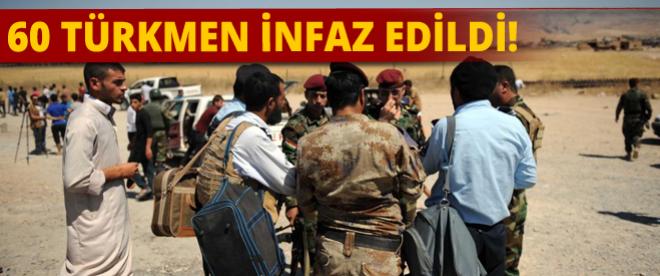 Irak polisi, 60 Türkmeni infaz etti