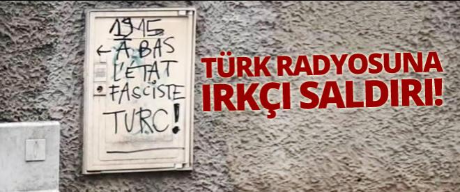 Türk radyosuna ırkçı saldırı