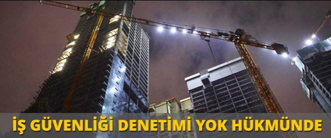 İş güvenliği denetimi yok hükmünde