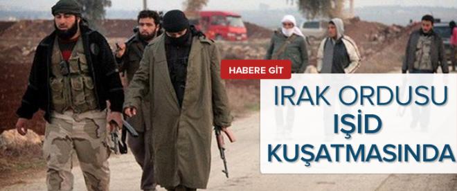 Irak ordusu IŞİD kuşatması altında